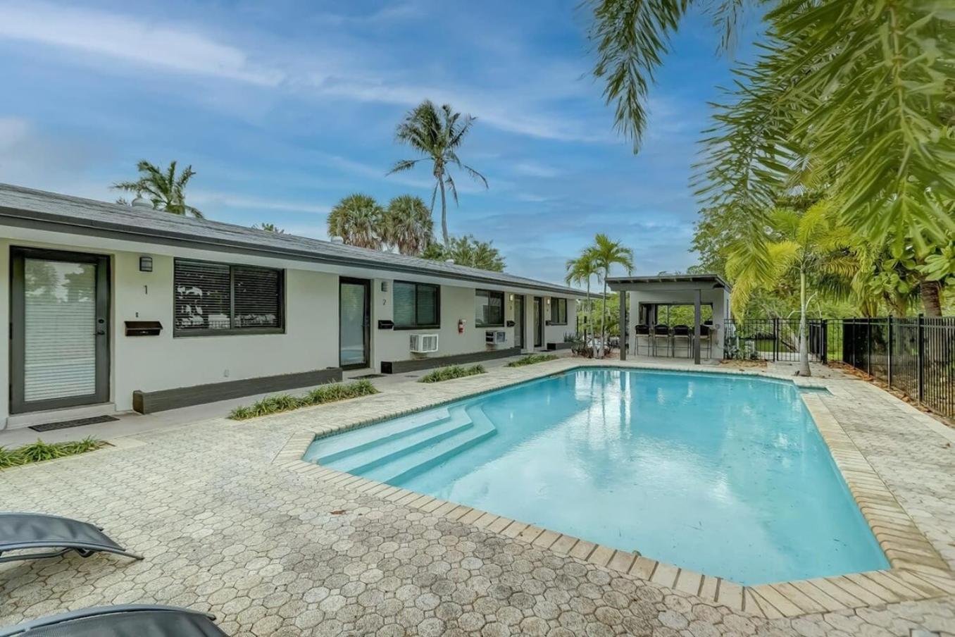 Waterfront Apartment Private Patio Pool Fort Lauderdale Ngoại thất bức ảnh